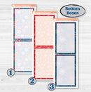 Independence Day | 4th Of July Kit | A5 Daily Duo Planner Kit Stickers | Freedom | KIT-394-L