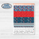Independence Day | 4th Of July Kit | A5 Daily Duo Planner Kit Stickers | Freedom | KIT-394-L