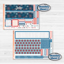 Independence Day | 4th Of July Kit | A5 Erin Condren Monthly & Dashboard Sticker Kit | 2024-2025 Planners | Freedom | KIT-394-V
