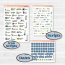 Summer Lemon Kit | Weekly Add-On Planner Kit Stickers | Lemon Me Know | KIT-393-B