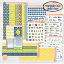 Summer Lemon Kit | Weekly Add-On Planner Kit Stickers | Lemon Me Know | KIT-393-B