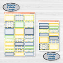 Summer Lemon Kit | Weekly Add-On Labels Planner Kit Stickers | Lemon Me Know | KIT-393-C