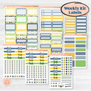Summer Lemon Kit | Weekly Add-On Labels Planner Kit Stickers | Lemon Me Know | KIT-393-C