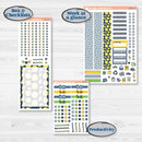 Summer Lemon Kit | A5 Daily Duo Planner Kit Stickers | Lemon Me Know | KIT-393-L