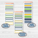 Summer Lemon Kit | A5 Plum Daily Planner Kit Stickers | Lemon Me Know | KIT-393-N