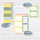 Summer Lemon Kit | A5 Plum Daily Planner Kit Stickers | Lemon Me Know | KIT-393-N