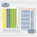 Summer Lemon Kit | 7x9 Plum Daily Planner Kit Stickers | Lemon Me Know | KIT-393-P