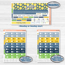 Summer Lemon Kit | Laurel Denise Standard Vertical & Horizontal Planner Kit Stickers | Lemon Me Know | KIT-393-Q