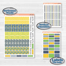 Summer Lemon Kit | Laurel Denise Standard Vertical & Horizontal Planner Kit Stickers | Lemon Me Know | KIT-393-Q