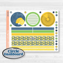 Summer Lemon Kit | A5 Plum Monthly & Dashboard Planner Kit Stickers | Lemon Me Know | KIT-393-S
