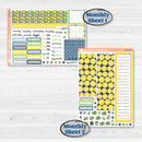 Summer Lemon Kit | A5 Plum Monthly & Dashboard Planner Kit Stickers | Lemon Me Know | KIT-393-S