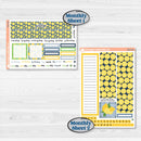 Summer Lemon Kit | 8.5x11 Plum Monthly & Dashboard Planner Kit Stickers | Lemon Me Know | KIT-393-U