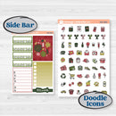 Tropical Summer Kit | Weekly Add-On Planner Kit Stickers | Borneo | KIT-395-B