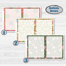 Tropical Summer Kit | 7x9 Erin Condren Daily Duo Planner Kit Stickers | Borneo | KIT-395-M