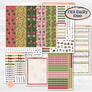 Tropical Summer Kit | 7x9 Erin Condren Daily Duo Planner Kit Stickers | Borneo | KIT-395-M