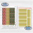 Tropical Summer Kit | 7x9 Plum Daily Planner Kit Stickers | Borneo | KIT-395-P