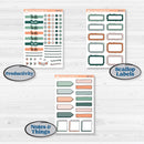 Floral Tropical Summer Kit | Weekly Add-On Labels Planner Kit Stickers | Hawaii | KIT-396-C
