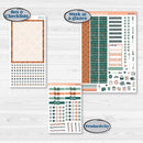 Floral Tropical Summer Kit | 7x9 Erin Condren Daily Duo Planner Kit Stickers | Hawaii | KIT-396-M