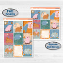 Cow Farm Kit | Weekly Sticker Kit for Vertical Planners like Erin Condren | Legen-dairy | KIT-397-A