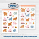 Cow Farm Kit | Weekly Sticker Kit for Vertical Planners like Erin Condren | Legen-dairy | KIT-397-A