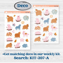 Cow Farm Kit | Journaling Kit Planner Stickers | Legen-dairy | KIT-397-D