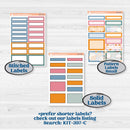 Cow Farm Kit | A5 Compact Vertical Planner Kit Stickers for Erin Condren | Legen-dairy | KIT-397-G