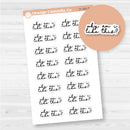 Why Am I like This | Snarky Spazz Quotes Planner Stickers | D-360-B