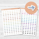 Arrow Icon Planner Stickers | Migrate Task Arrows | I-210