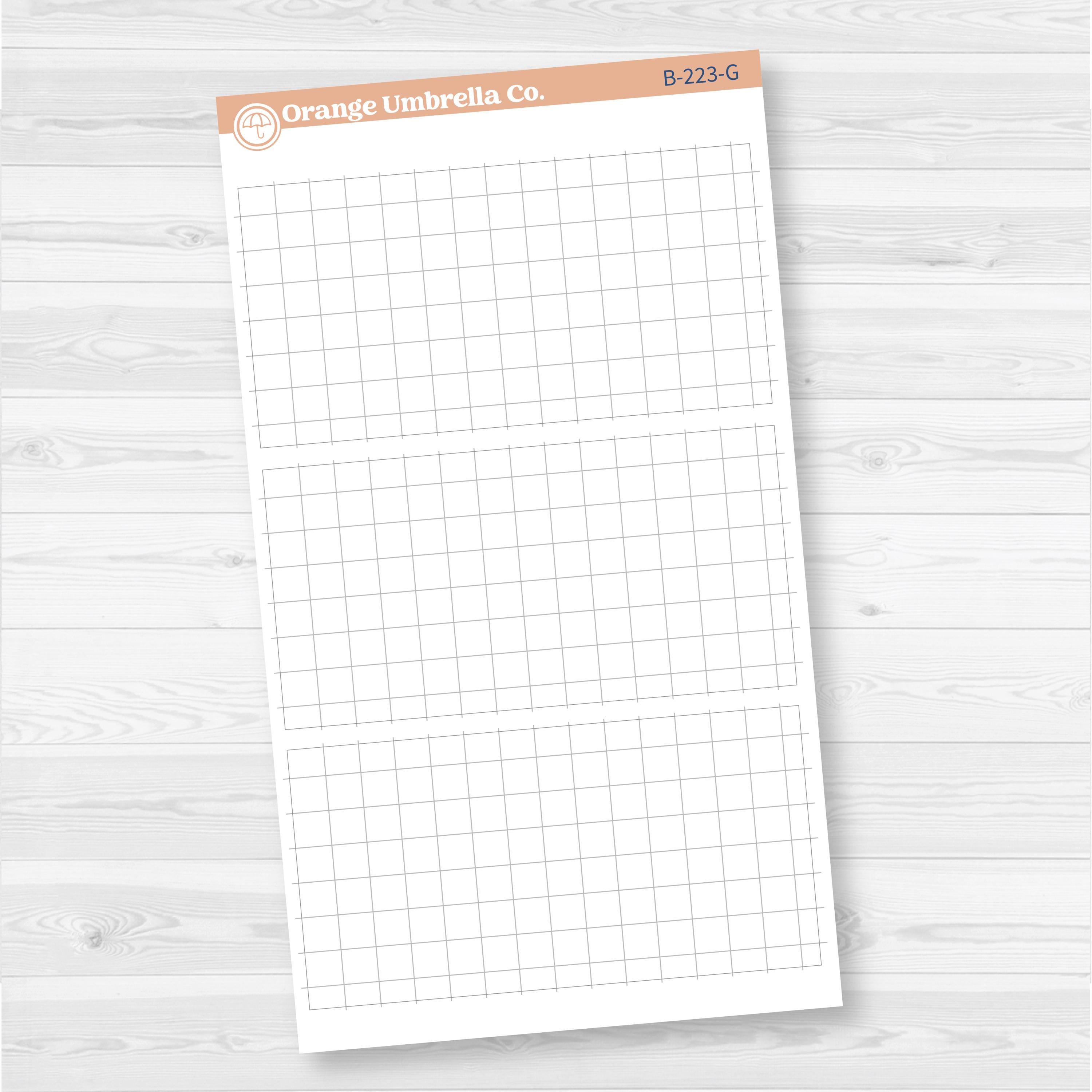 Weekly Dashboard Box Fillers for Erin Condren Planner Stickers | F17 | B-223