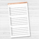 Weekly Dashboard Box Fillers for Erin Condren Planner Stickers | F17 | B-223