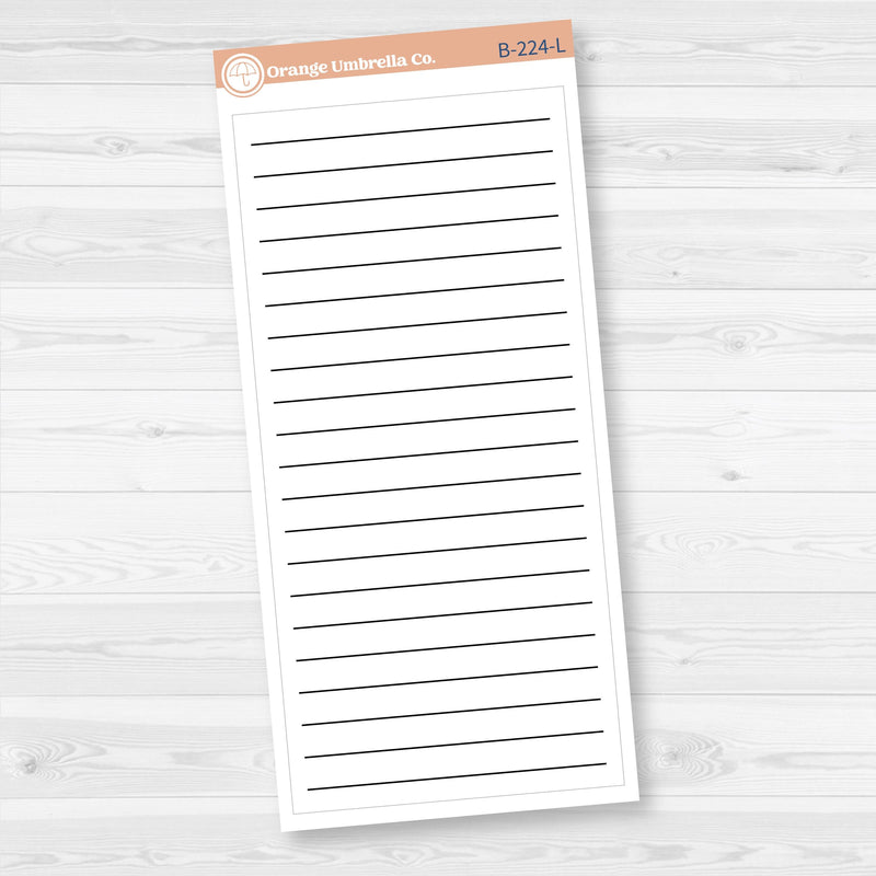 7x9 EC Monthly Right Side Dashboard Box Fillers for Erin Condren Planner Stickers | B-224