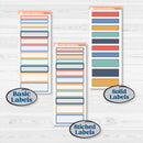 Back to School Kit | A5 Plum Daily Planner Kit Stickers | First Day Back | KIT-398-N