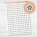 Tiny Kit Stars Planner Stickers from Kits | Erin Condren Bouquet | 2025-2026 Colors | BQ-004