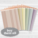 Washi Planner Stickers | Bouquet Jan-Dec | 2025-2026 Colors | BQ-008-BQ-013