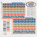 Back to School Kit | Laurel Denise Pop-Up Planner Kit Stickers | First Day Back | KIT-398-RA