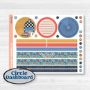 Back to School Kit | A5 Plum Monthly & Dashboard Planner Kit Stickers | First Day Back | KIT-398-S