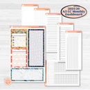 Back to School Kit | A5 Erin Condren Monthly Dashboard Sticker Kit | 2025-2026 Planners | First Day Back | KIT-398-VA