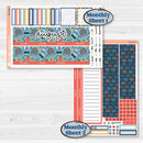 Back to School Kit | 7x9 Erin Condren Life Planner Monthly & Dashboard Sticker Kit | 2024-2025 Planners | First Day Back | KIT-398-W