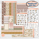 Summer or Fall Floral Kit | Weekly Add-On Planner Kit Stickers | Eloise | KIT-399-B