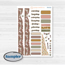 Summer or Fall Floral Kit | Journaling Kit Planner Stickers | Eloise | KIT-399-D
