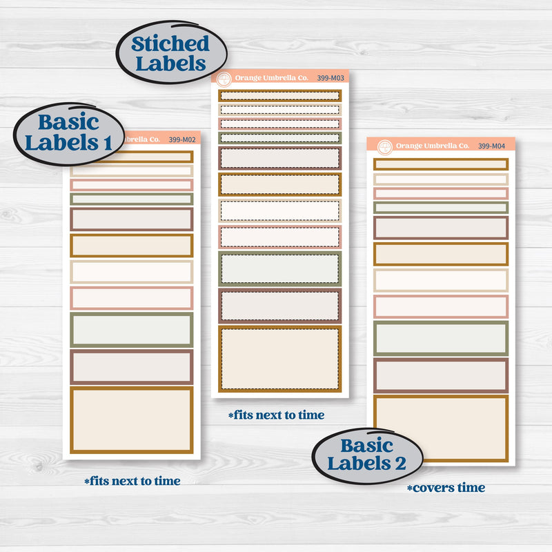 Summer or Fall Floral Kit | 7x9 Erin Condren Daily Duo Planner Kit Stickers | Eloise | KIT-399-M