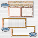 Summer or Fall Floral Kit | 8.5x11 Plum Monthly & Dashboard Planner Kit Stickers | Eloise | KIT-399-U