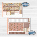 Summer or Fall Floral Kit | A5 Erin Condren Monthly & Dashboard Sticker Kit | 2024-2025 Planners | Eloise | KIT-399-V