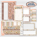 Summer or Fall Floral Kit | 7x9 Erin Condren Life Planner Monthly & Dashboard Sticker Kit | 2024-2025 Planners | Eloise | KIT-399-W