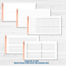 Summer or Fall Floral Kit | 7x9 Erin Condren Life Planner Monthly Dashboard Sticker Kit | 2025-2026 Planners | Eloise | KIT-399-WA