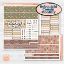 Summer or Fall Floral Kit | Hobonichi Cousin Monthly Planner Kit Stickers | Eloise | KIT-399-Y