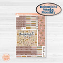 Summer or Fall Floral Kit | Hobonichi Weeks Monthly Planner Kit Stickers | Eloise | KIT-399-Z