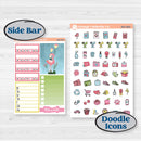 Flamingos Kit | Weekly Add-On Planner Kit Stickers | Flamboyance | KIT-400-B