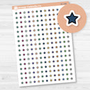 Tiny Kit Stars Planner Stickers from Kits | Erin Condren Color palette | 2025-2026 Colors | EC-183