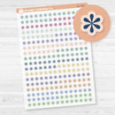 Asterisks Erin Condren 2025-2026 Colors Planner Stickers | Clear Matte | EC-190-CM